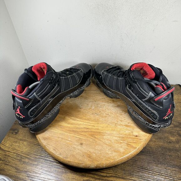 Jordan 6 Rings Shoes Mens Size 10 Basketball 371497-031 Rare Retro Sneakers - Picture 5 of 10